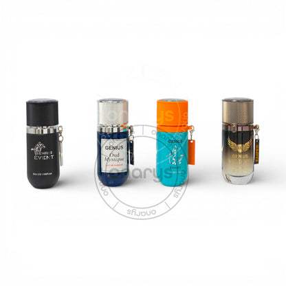 SET EMPER  GENIUS MEN ( 4 PC ) EVENT,OUD MYSTIQUE,HAYATI,VICTORY 0.845 OZ EDP SP | wmafusion:6294021908122