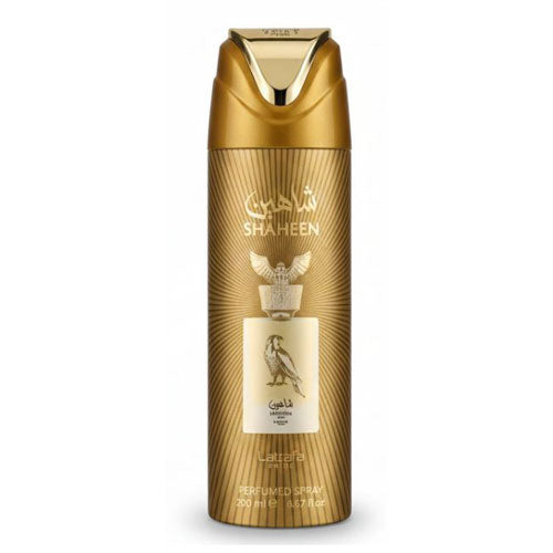 BODY SPRAY LATTAFA SHAHEEN GOLD UNISEX  6.7 OZ | wmafusion:6298043161404