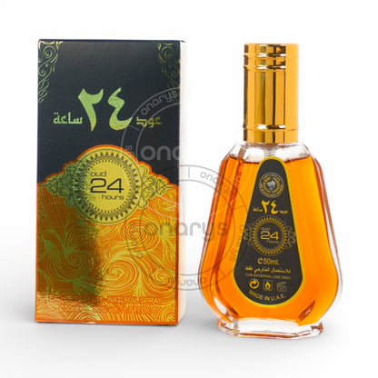 Ard Al Zaafaran Oud 24 Hours Eau de Parfum (EDP) 1.7 oz / 50 ml | wmafusion:6423080603406