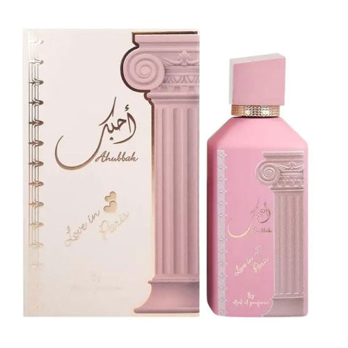 Ard Al Zaafaran Ahubbak Love En Paris Eau de Parfum (EDP) 3.4 oz / 100 ml | wmafusion:6423080729717