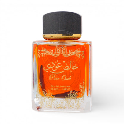 Lattafa Pure Oudi Eau de Parfum (EDP) 3.4 oz / 100 ml Gift Set | wmafusion:6426185651068