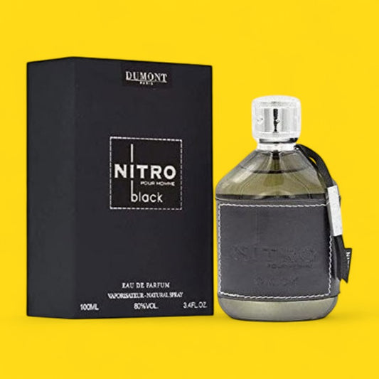 Dumont Nitro Black Eau de Parfum (EDP) 3.4 oz / 100 ml