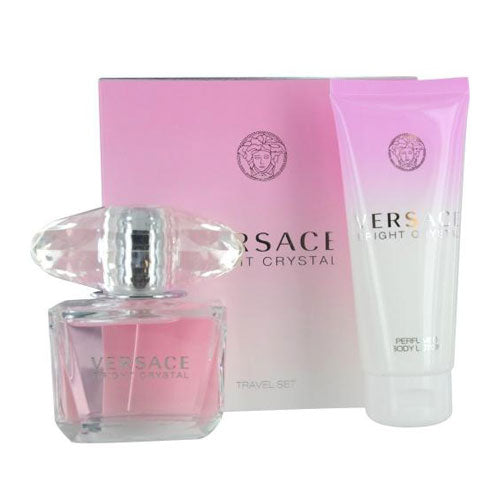 Versace Bright Crystal Eau de Toilette (EDT) 3.0 oz / 89 ml Gift Set | wmafusion:8011003800643