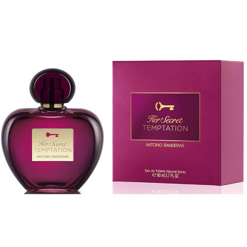 Antonio Banderas Her Secret Temptation Eau de Toilette (EDT) 2.7 oz / 80 ml | wmafusion:8411061080719