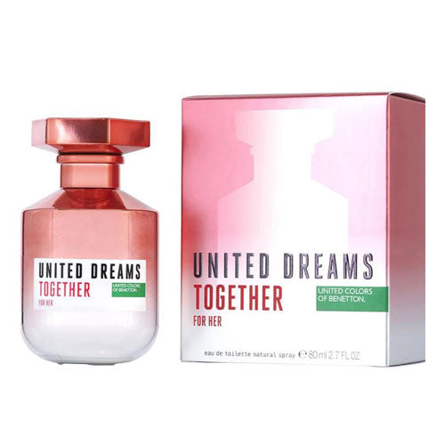 Benetton Unisex United Dreams Together Eau de Toilette (EDT) 2.7 oz / 80 ml | wmafusion:8433982016493