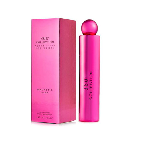 Perry Ellis 360 Collection Magnetic Pink Eau de Parfum (EDP) 3.4 oz / 100 ml | wmafusion:844061009370