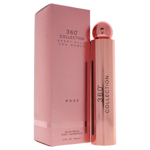 Perry Ellis 360 Collection Rose Eau de Parfum (EDP) 3.4 oz / 100 ml | wmafusion:844061009462