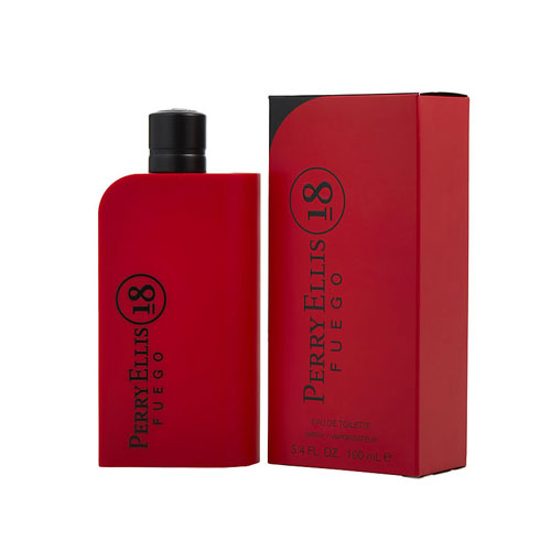 Perry Ellis 18 Fuego Men Eau de Toilette (EDT) 3.4 oz / 100 ml | wmafusion:844061011885