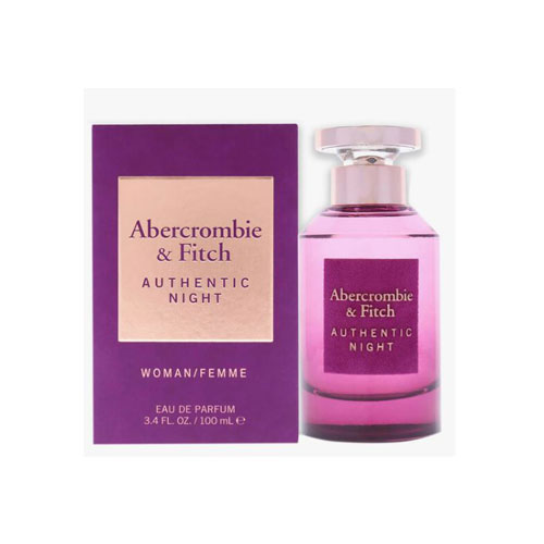 Abercrombie And Fitch Ladies Authentic Night EDP Spray 3.4 oz / 100 ml. | wmafusion:85715000750