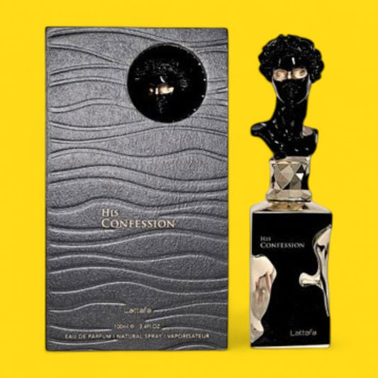 Lattafa His Confession Eau de Parfum (EDP) 3.4 oz / 100 ml