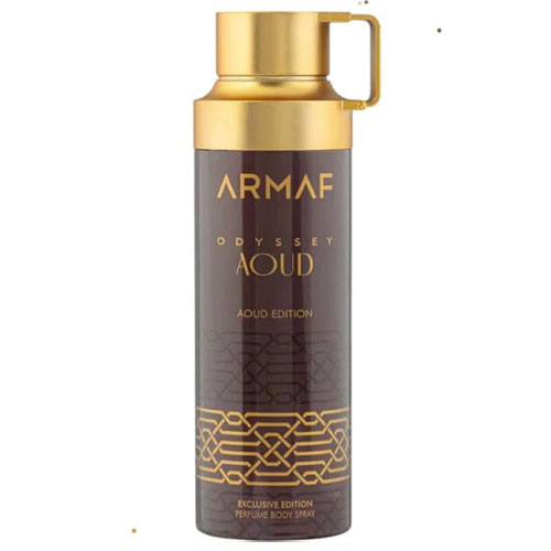Armaf Body Spray Odyssey Aoud Men 6.8 oz / 200 ml
