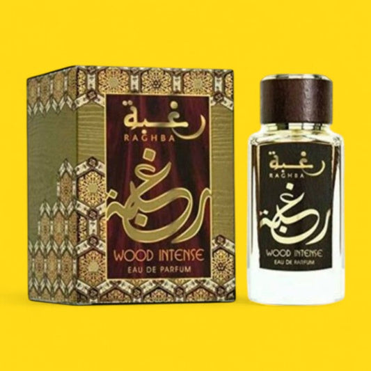 Lattafa Raghba Wood Intense Eau de Parfum (EDP) 3.4 oz / 100 ml