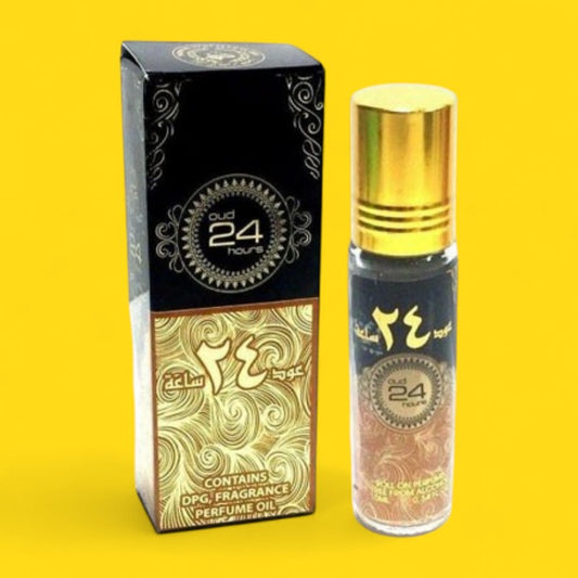 Ard Al Zaafaran Oud 24 Hours Roll On Perfume Oil 0.34 oz / 10 ml